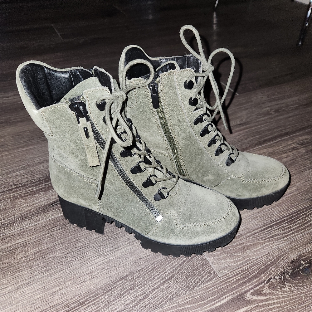 Kendall + Kylie Green Boots